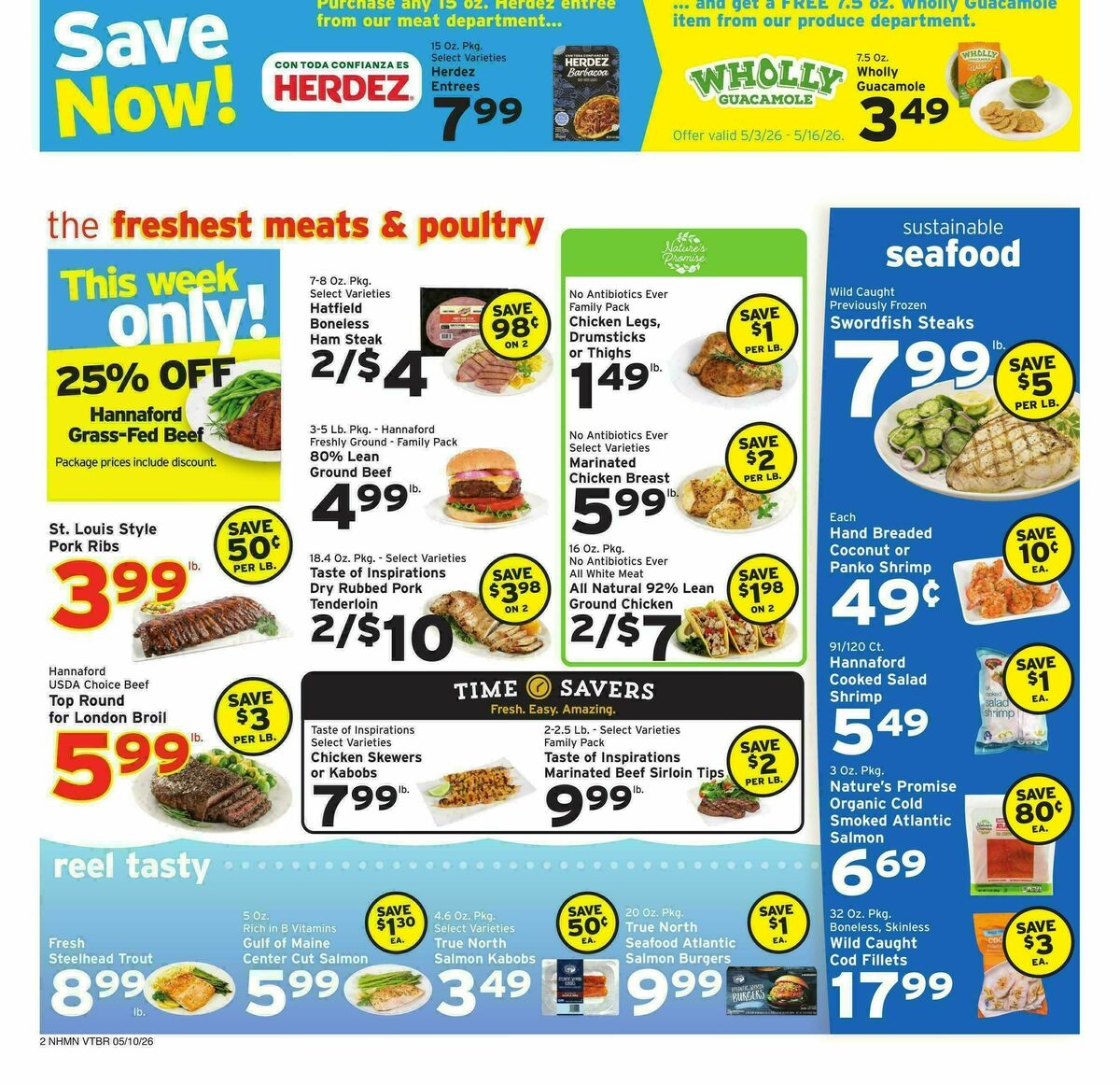 Hannaford Weekly Ad from May 10