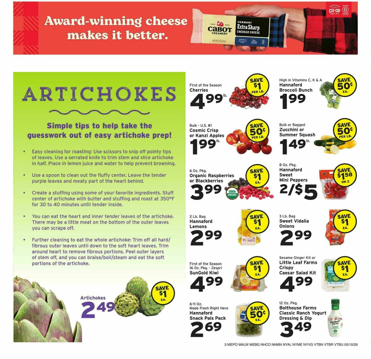 Hannaford Weekly Ad from May 10