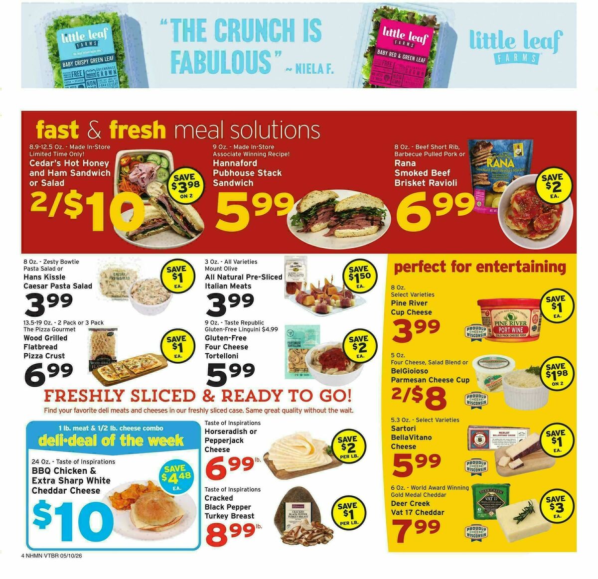 Hannaford Weekly Ad from May 10