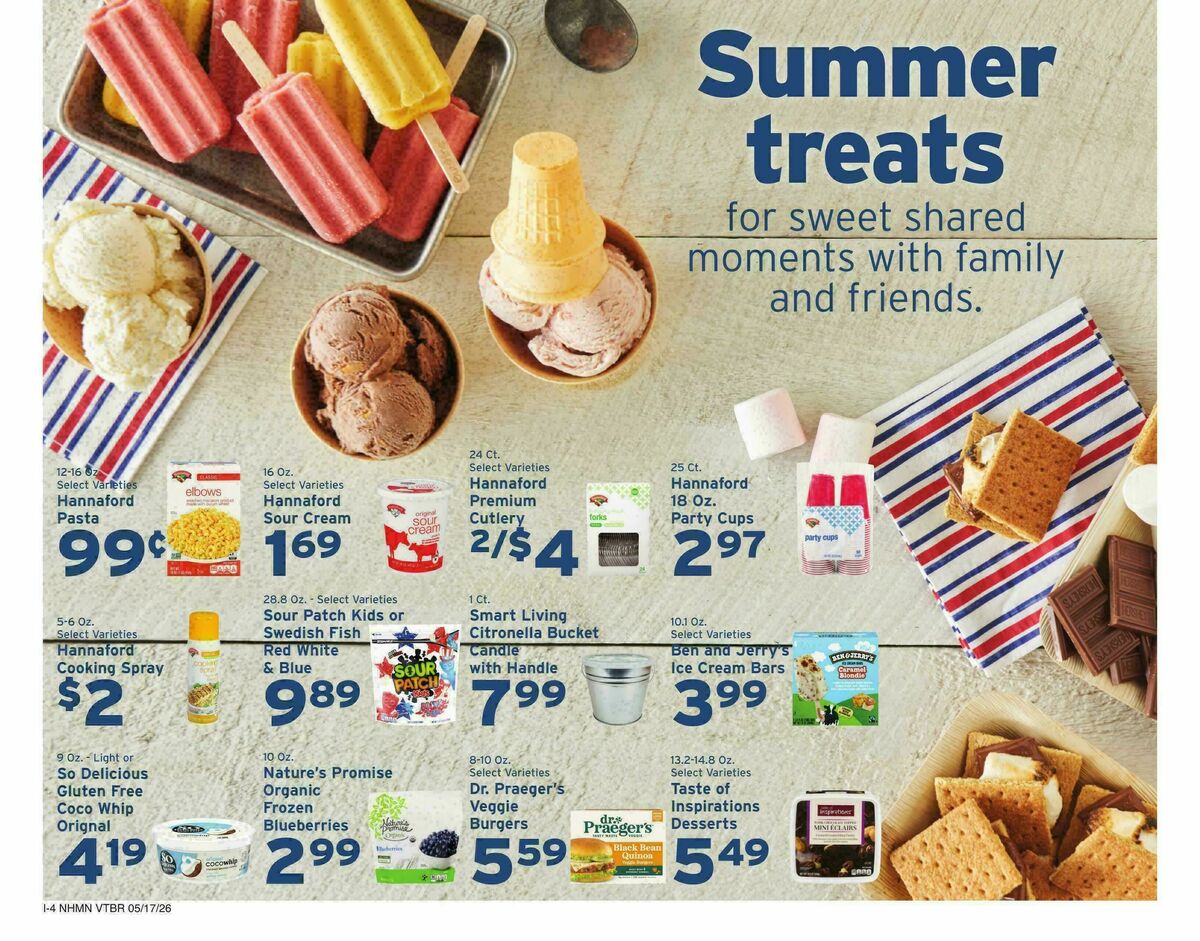 Hannaford Weekly Ad from May 17