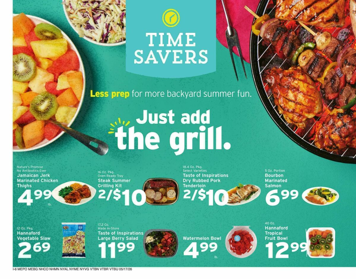 Hannaford Weekly Ad from May 17