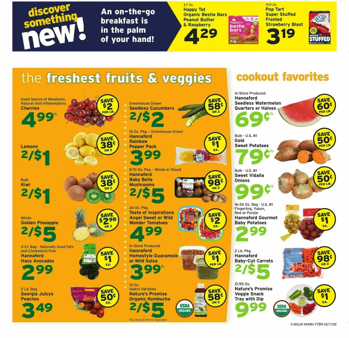 Hannaford Weekly Ad from May 17