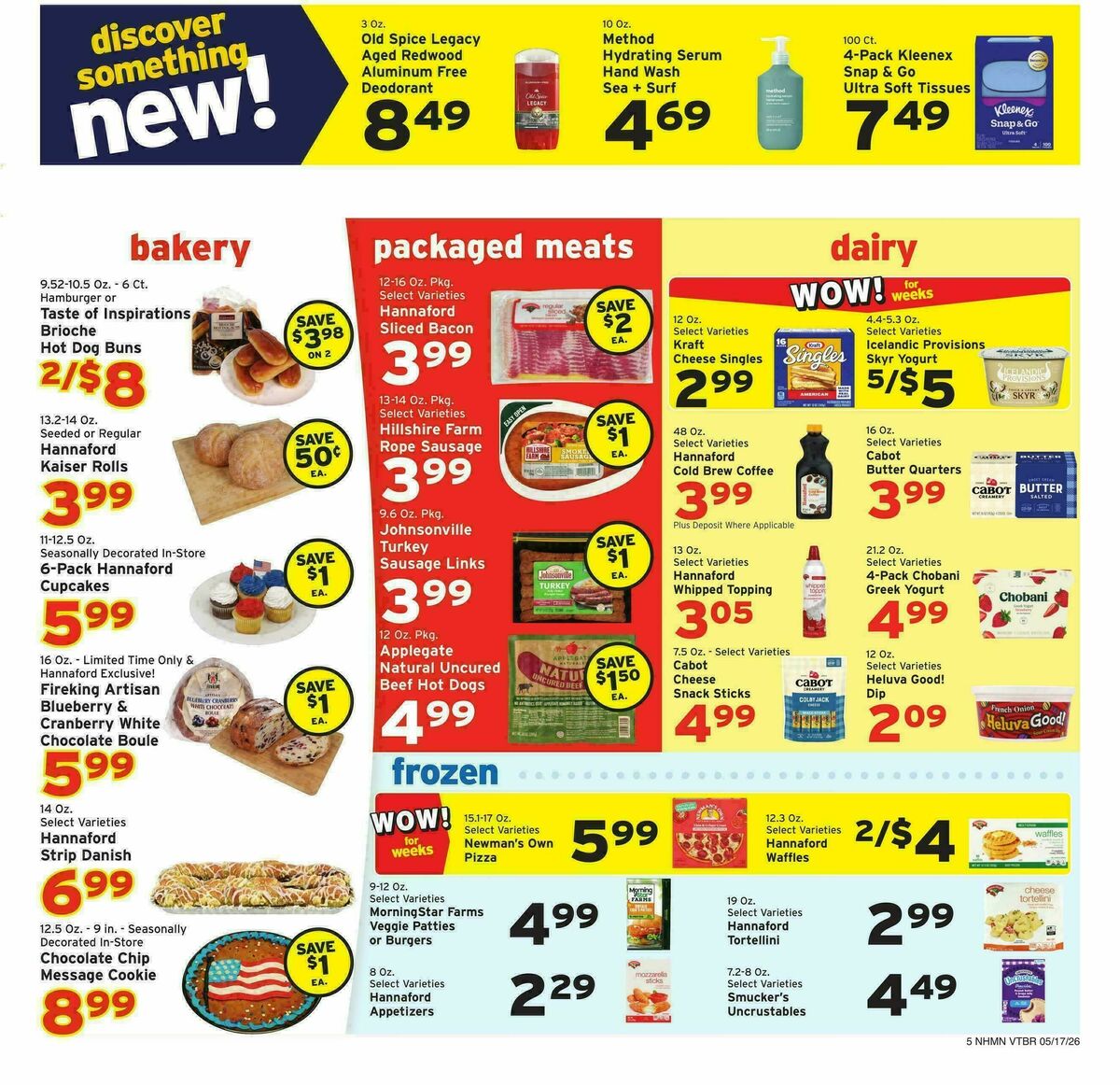 Hannaford Weekly Ad from May 17