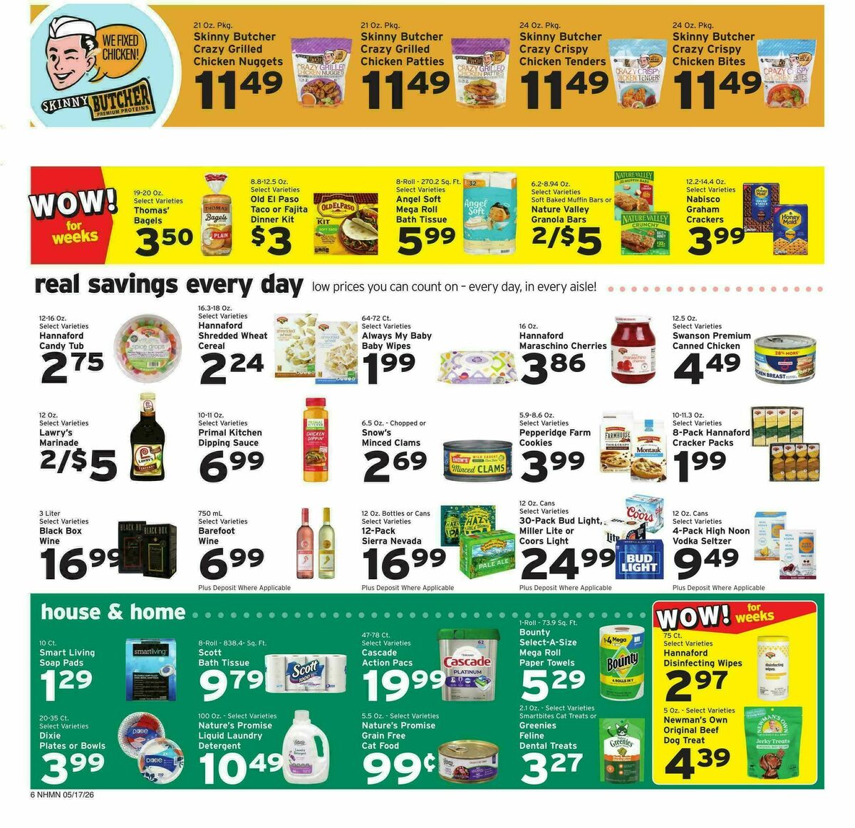 Hannaford Weekly Ad from May 17