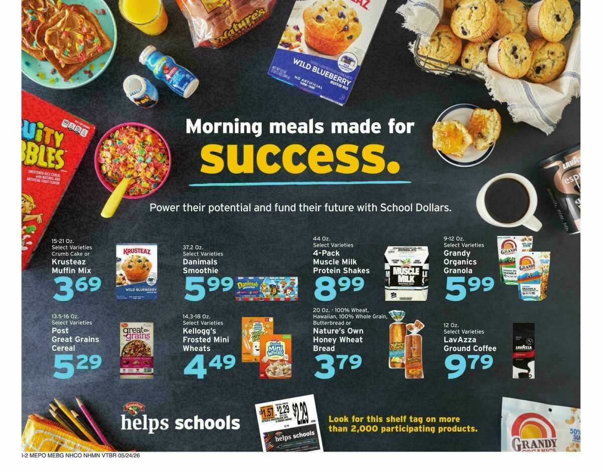 Hannaford Weekly Ad from May 24