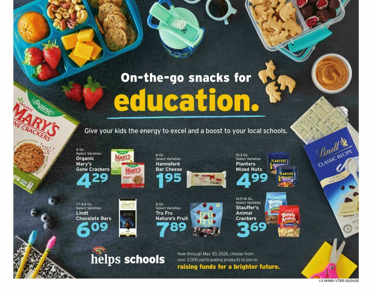 Hannaford Weekly Ad from May 24
