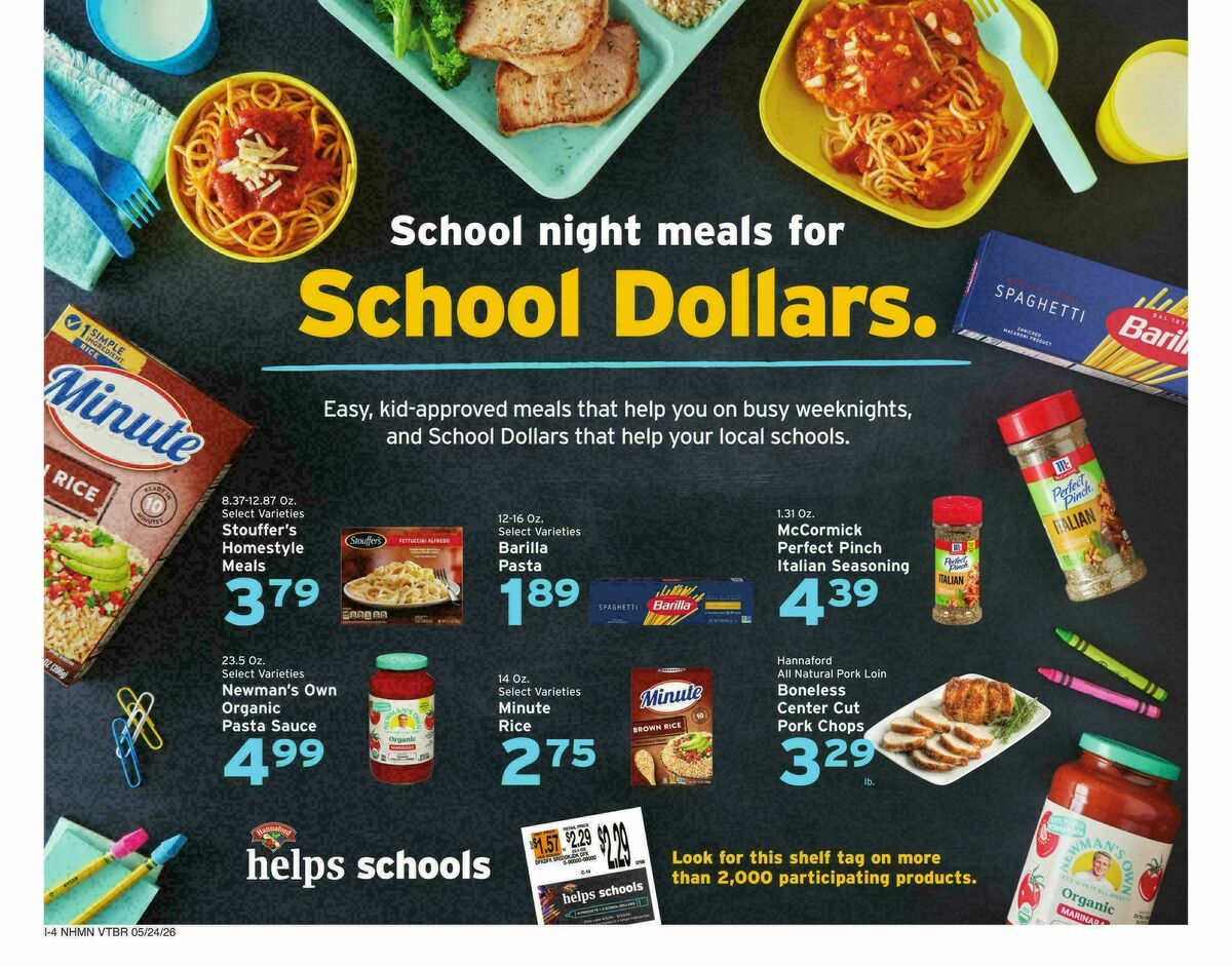 Hannaford Weekly Ad from May 24
