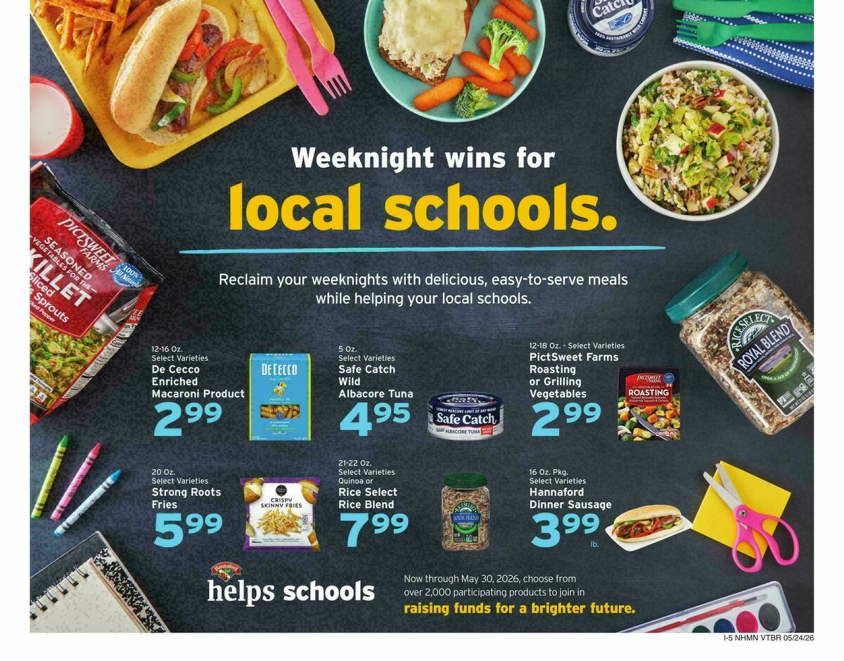 Hannaford Weekly Ad from May 24