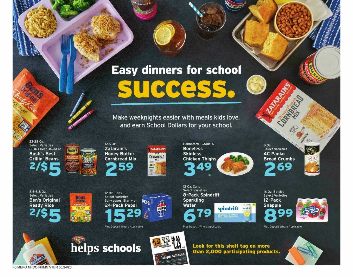 Hannaford Weekly Ad from May 24