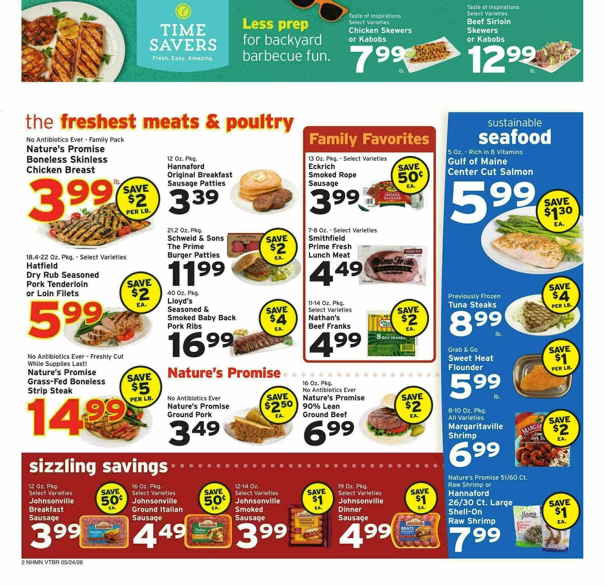 Hannaford Weekly Ad from May 24