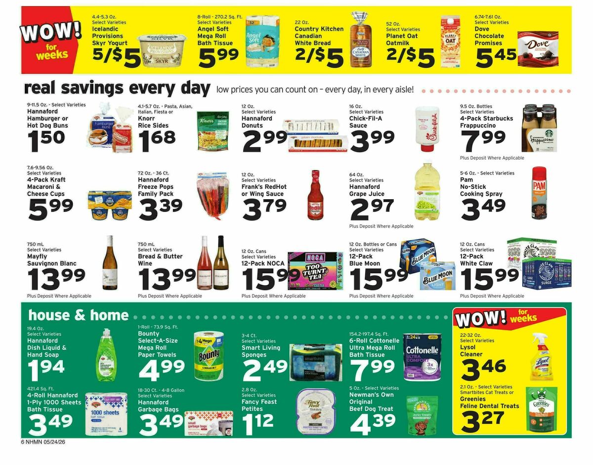 Hannaford Weekly Ad from May 24