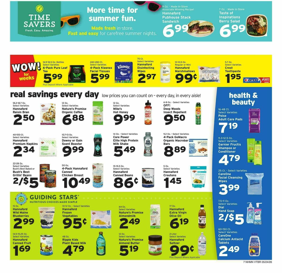 Hannaford Weekly Ad from May 24