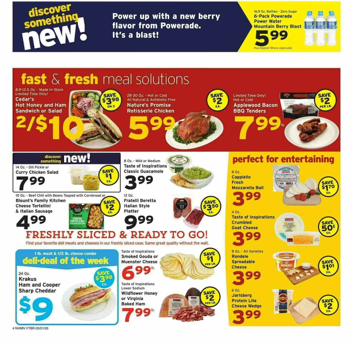 Hannaford Weekly Ad from May 31