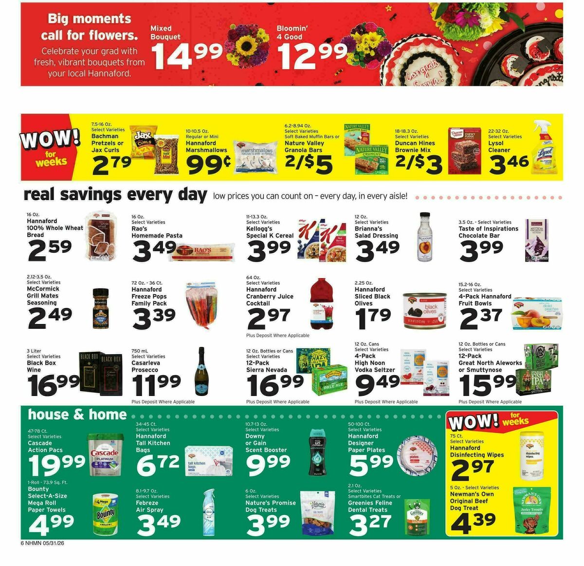 Hannaford Weekly Ad from May 31