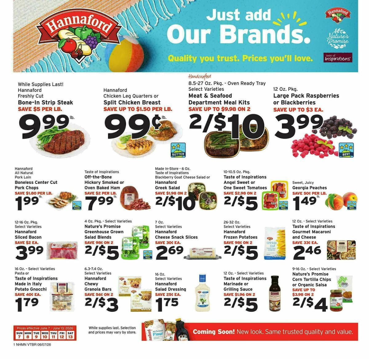 Hannaford Weekly Ad from June 7