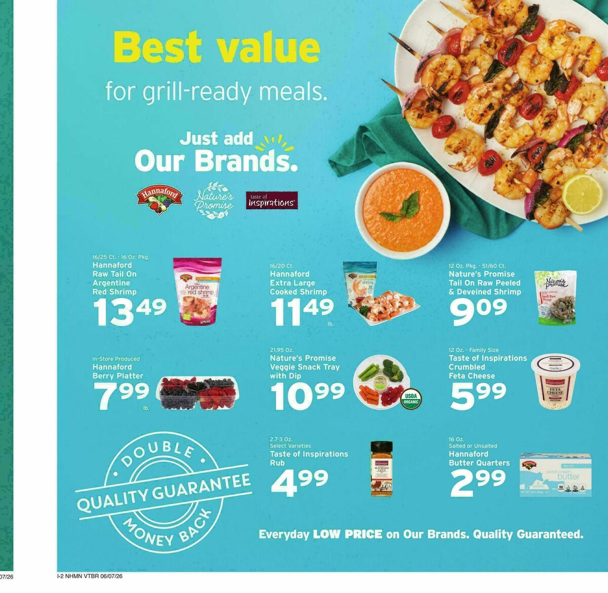 Hannaford Weekly Ad from June 7