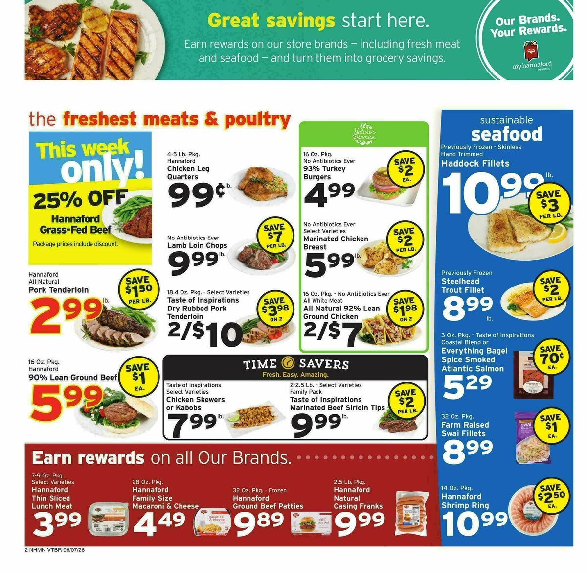Hannaford Weekly Ad from June 7