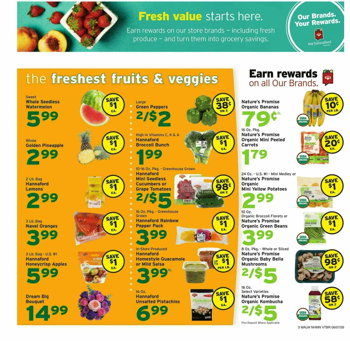 Hannaford Weekly Ad from June 7