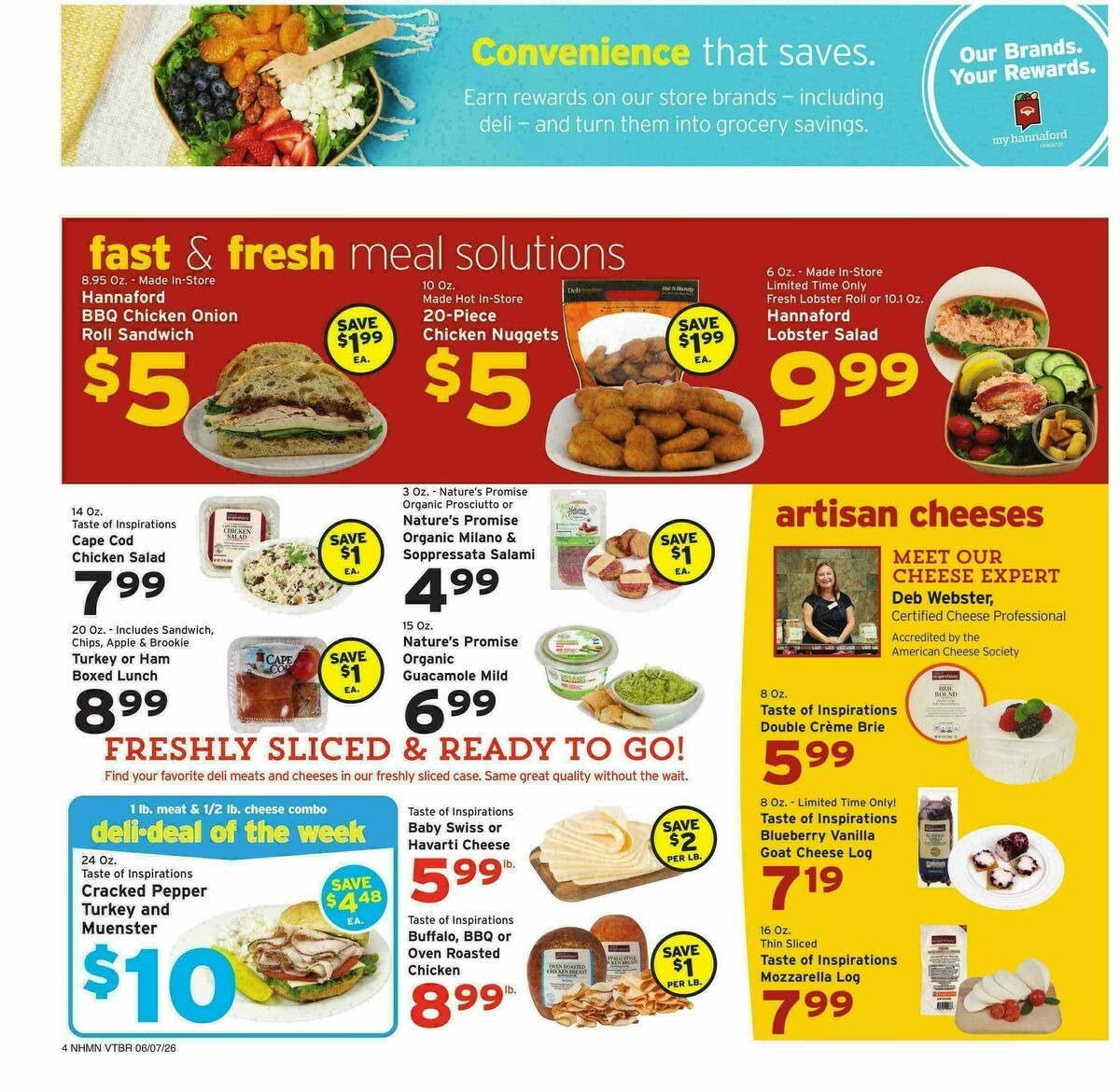 Hannaford Weekly Ad from June 7