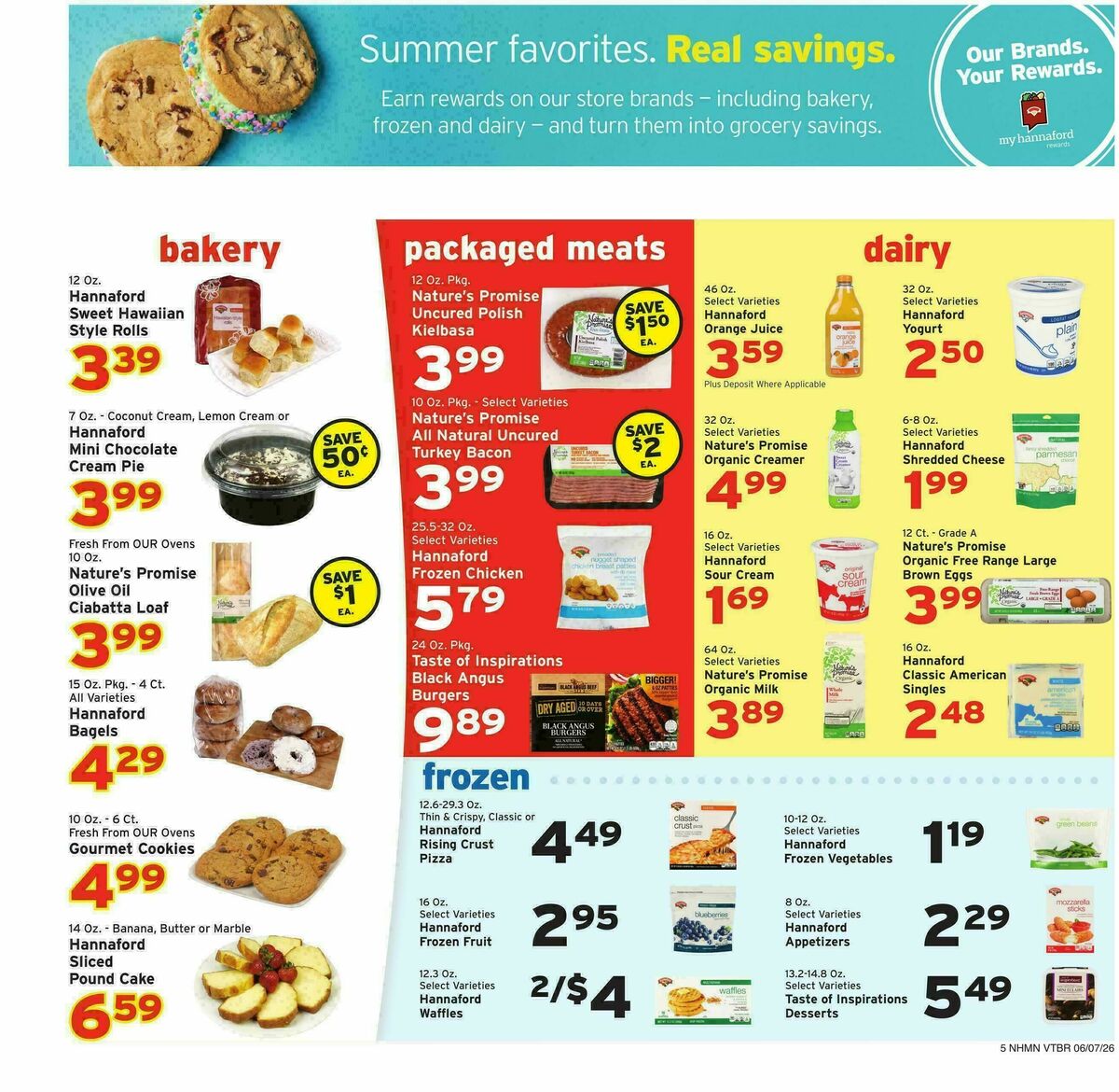 Hannaford Weekly Ad from June 7
