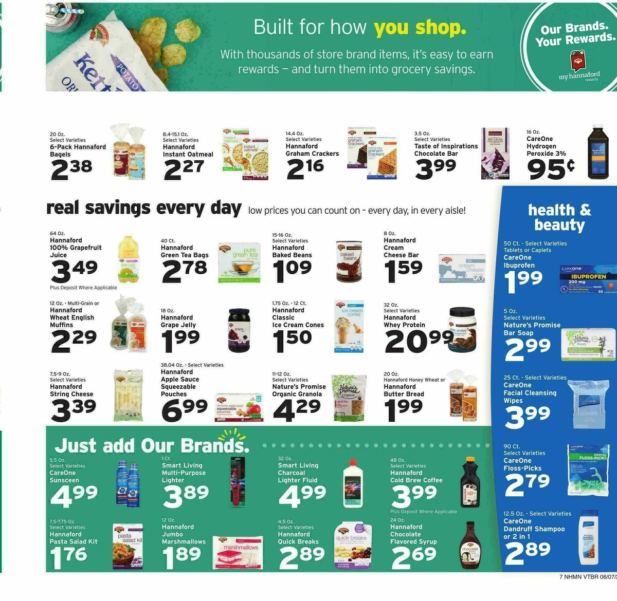 Hannaford Weekly Ad from June 7