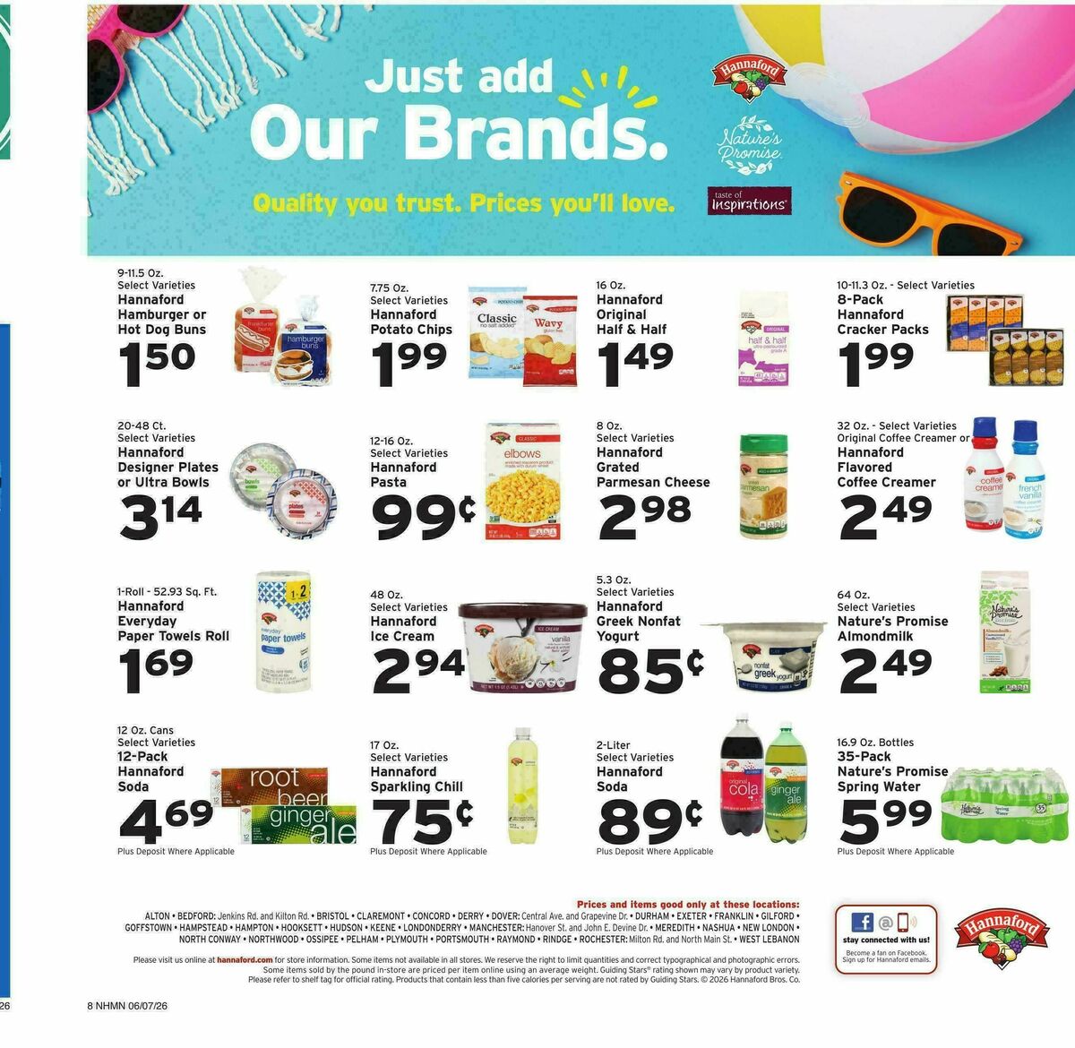 Hannaford Weekly Ad from June 7