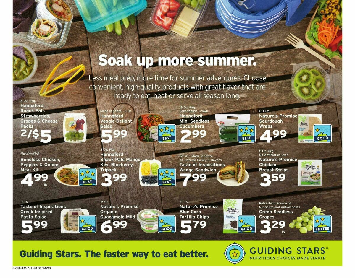 Hannaford Weekly Ad from June 14