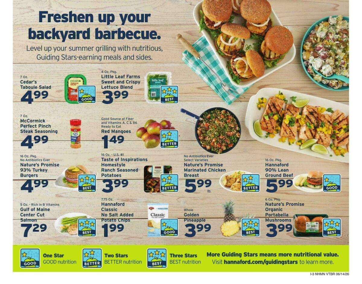 Hannaford Weekly Ad from June 14