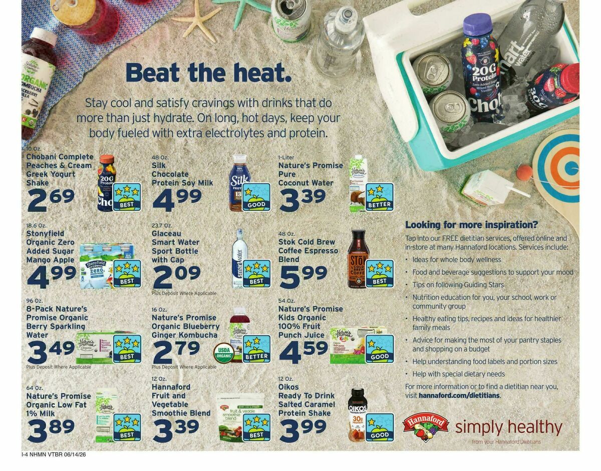 Hannaford Weekly Ad from June 14