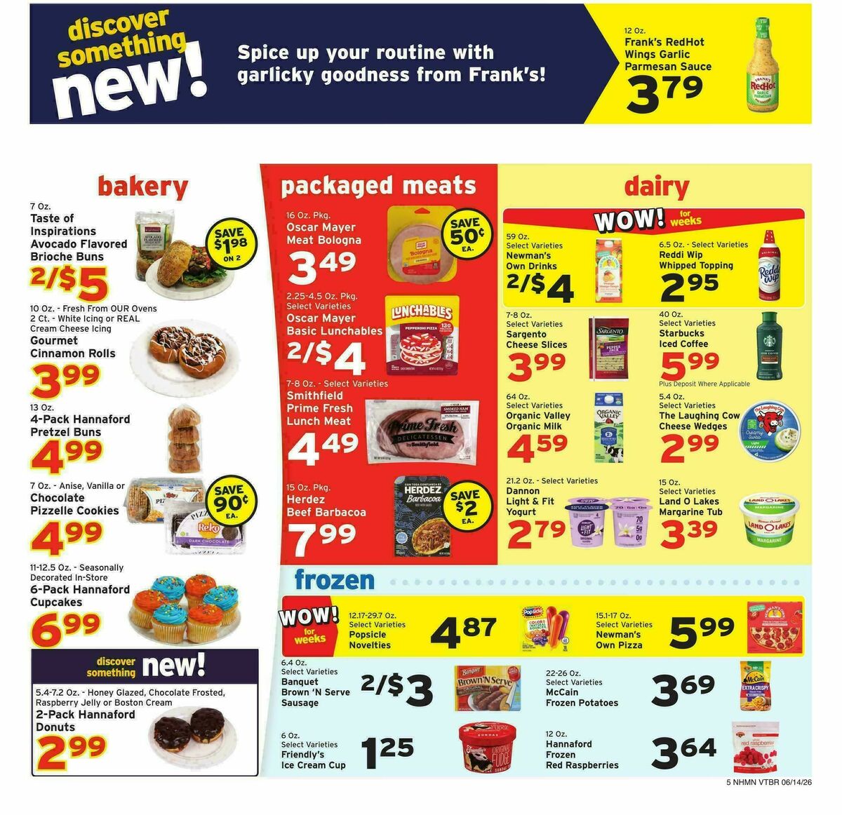 Hannaford Weekly Ad from June 14