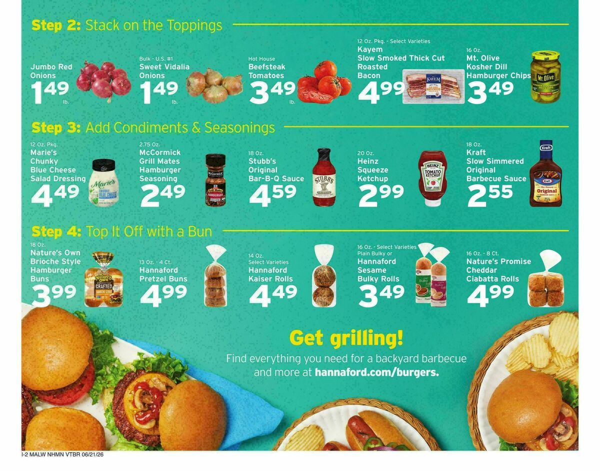 Hannaford Weekly Ad from June 21