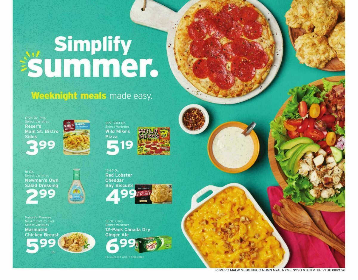 Hannaford Weekly Ad from June 21