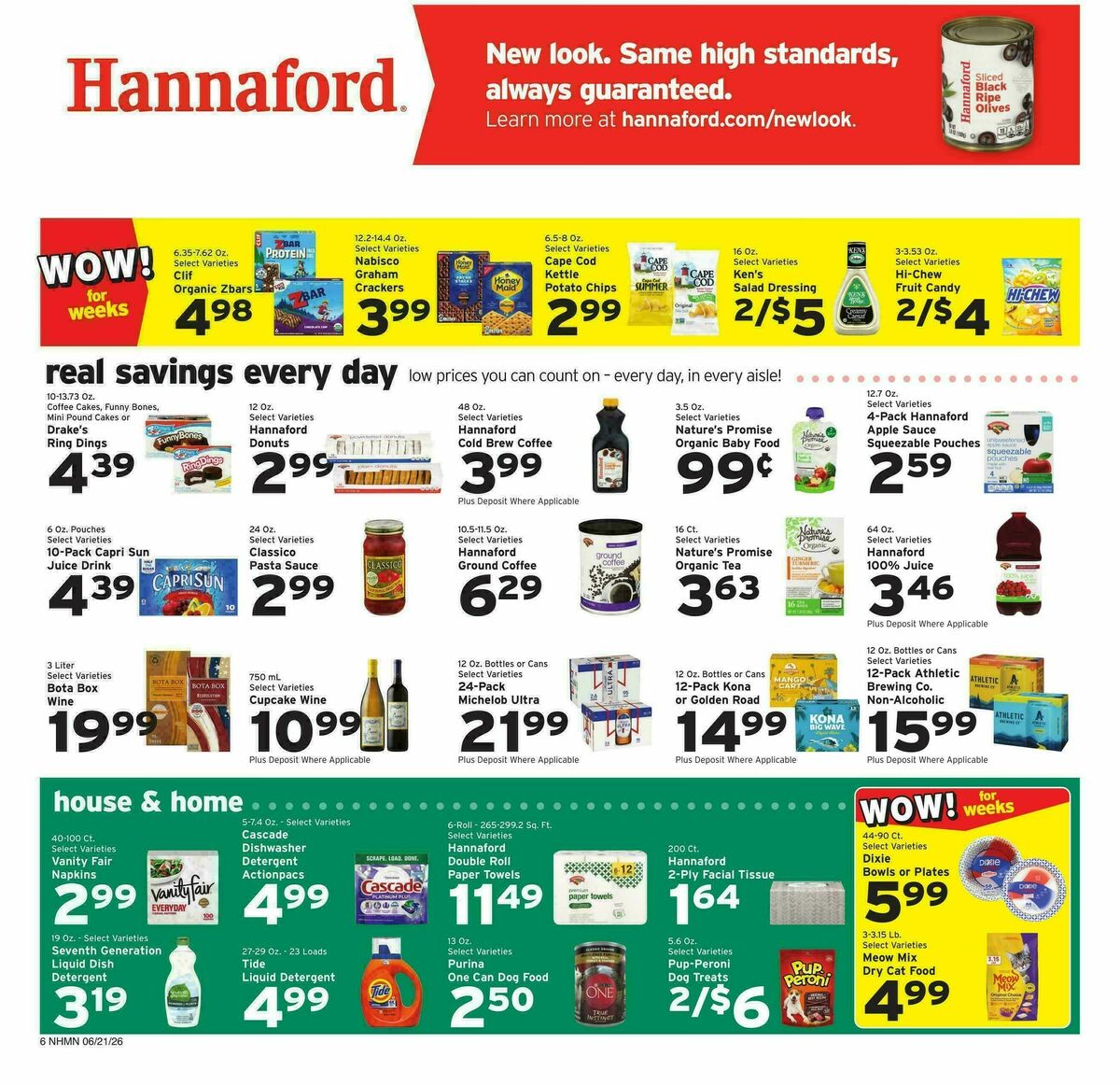 Hannaford Weekly Ad from June 21