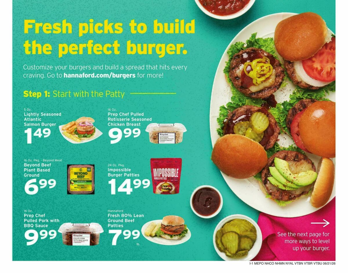 Hannaford Weekly Ad from June 21