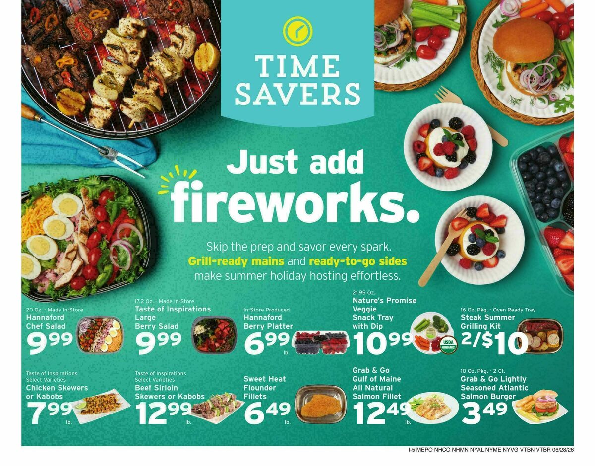 Hannaford Weekly Ad from June 28