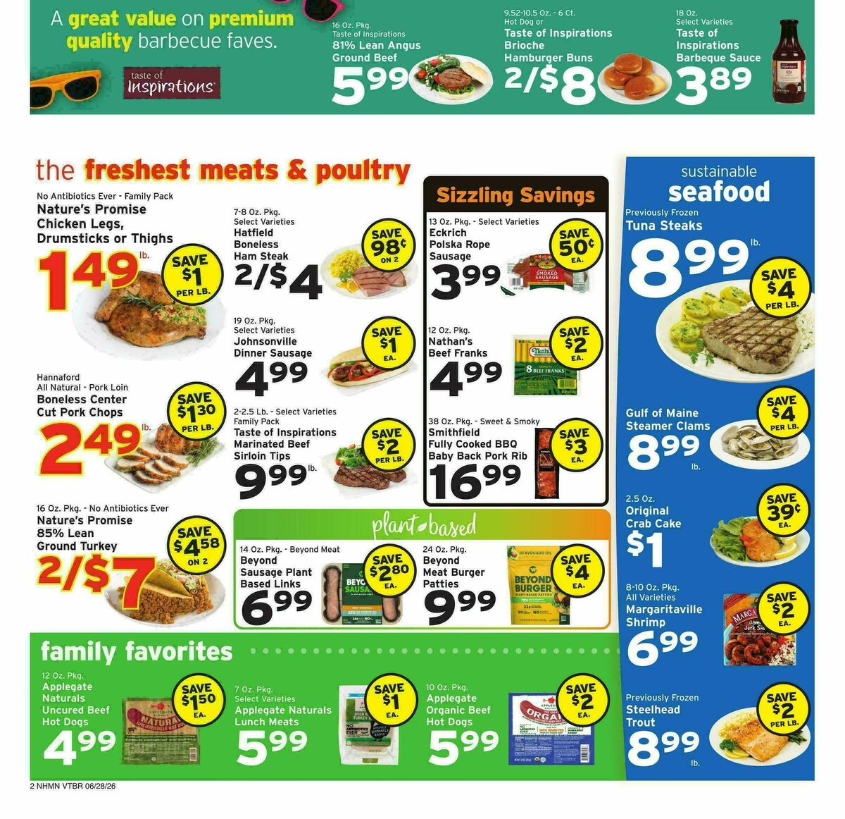 Hannaford Weekly Ad from June 28
