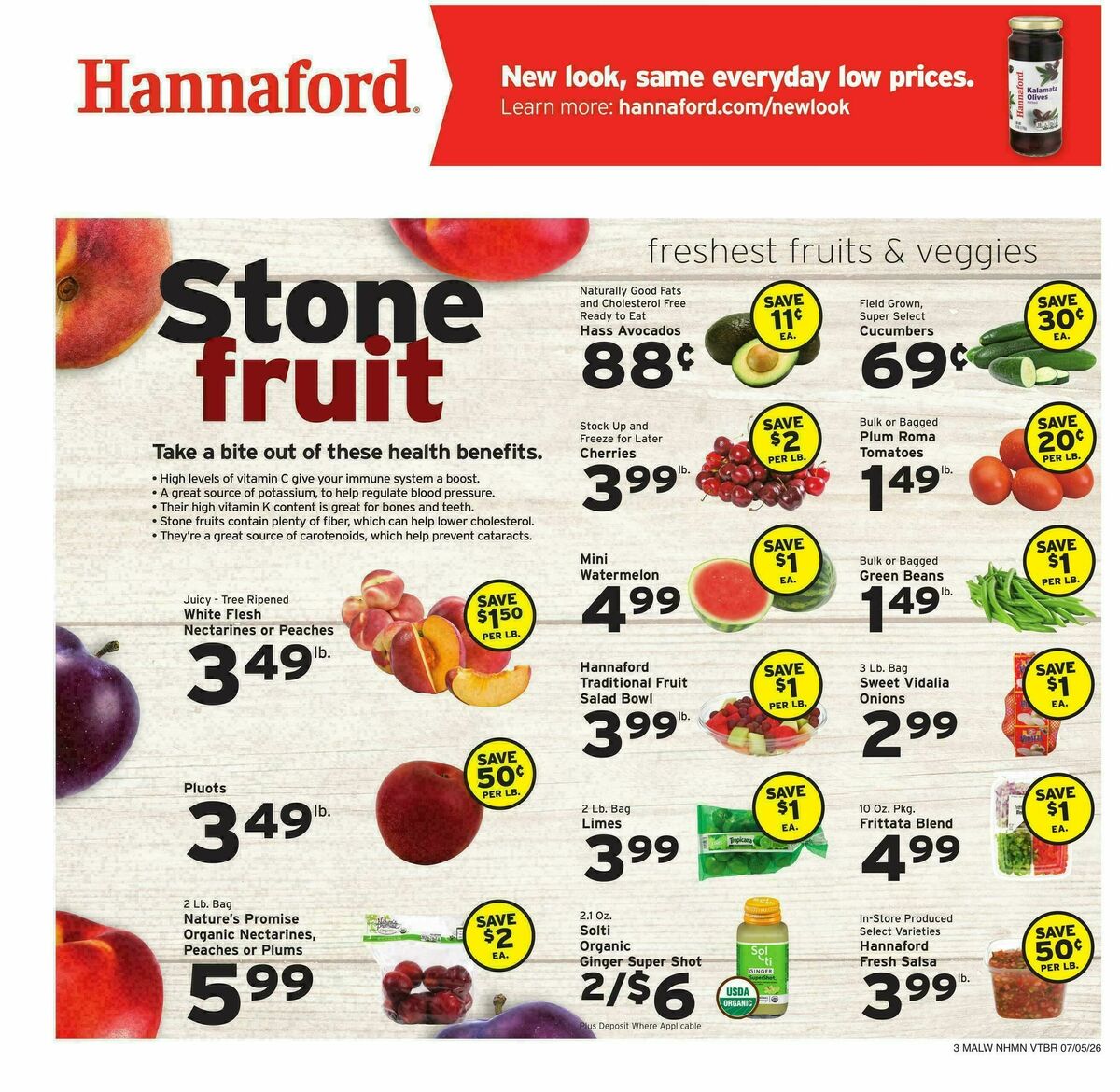 Hannaford Weekly Ad from July 5