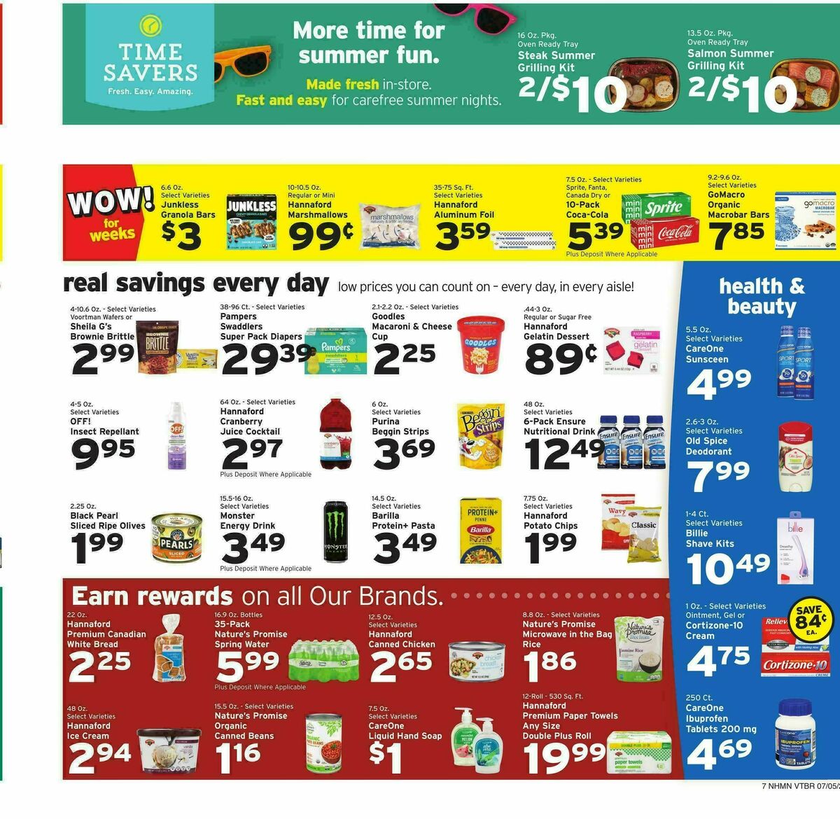 Hannaford Weekly Ad from July 5