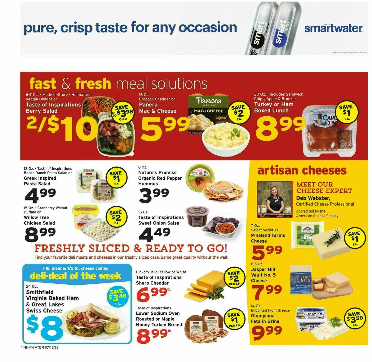 Hannaford Weekly Ad from July 12