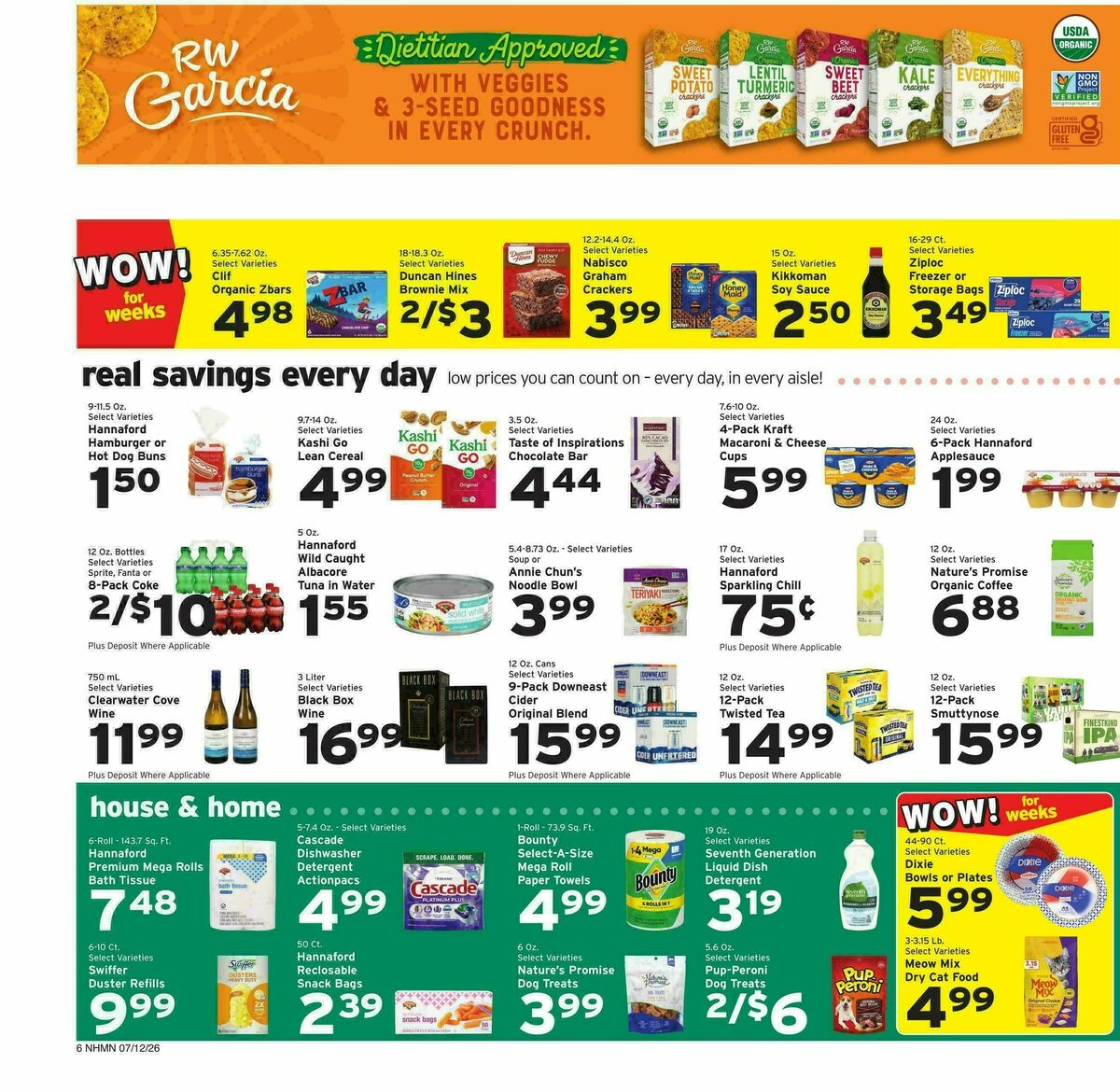 Hannaford Weekly Ad from July 12