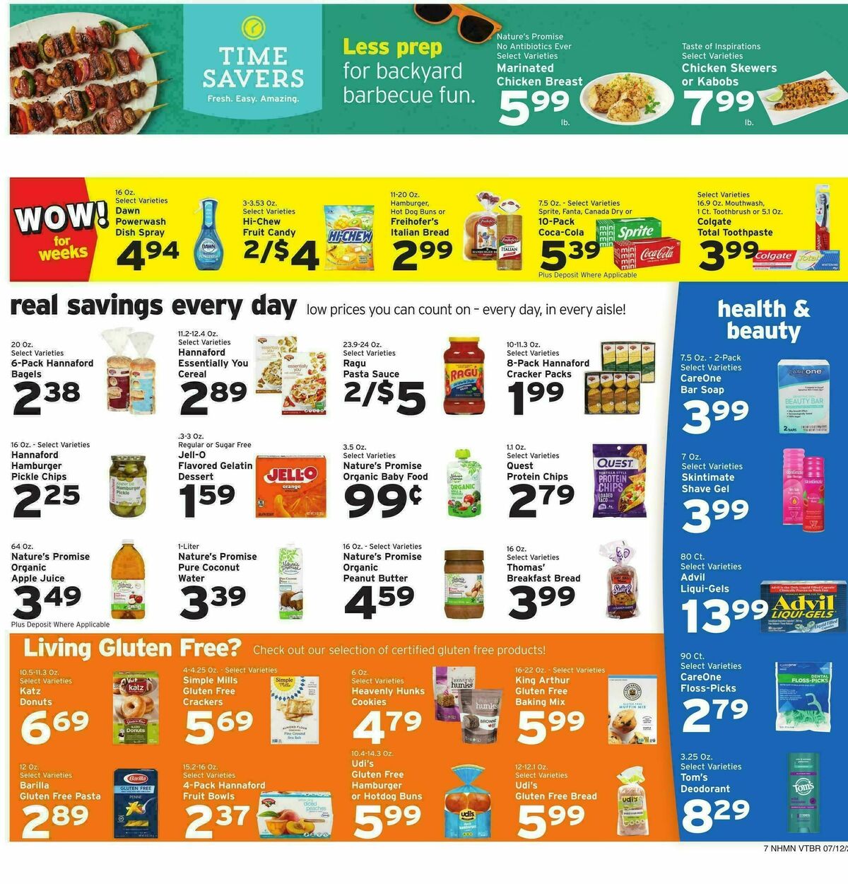 Hannaford Weekly Ad from July 12