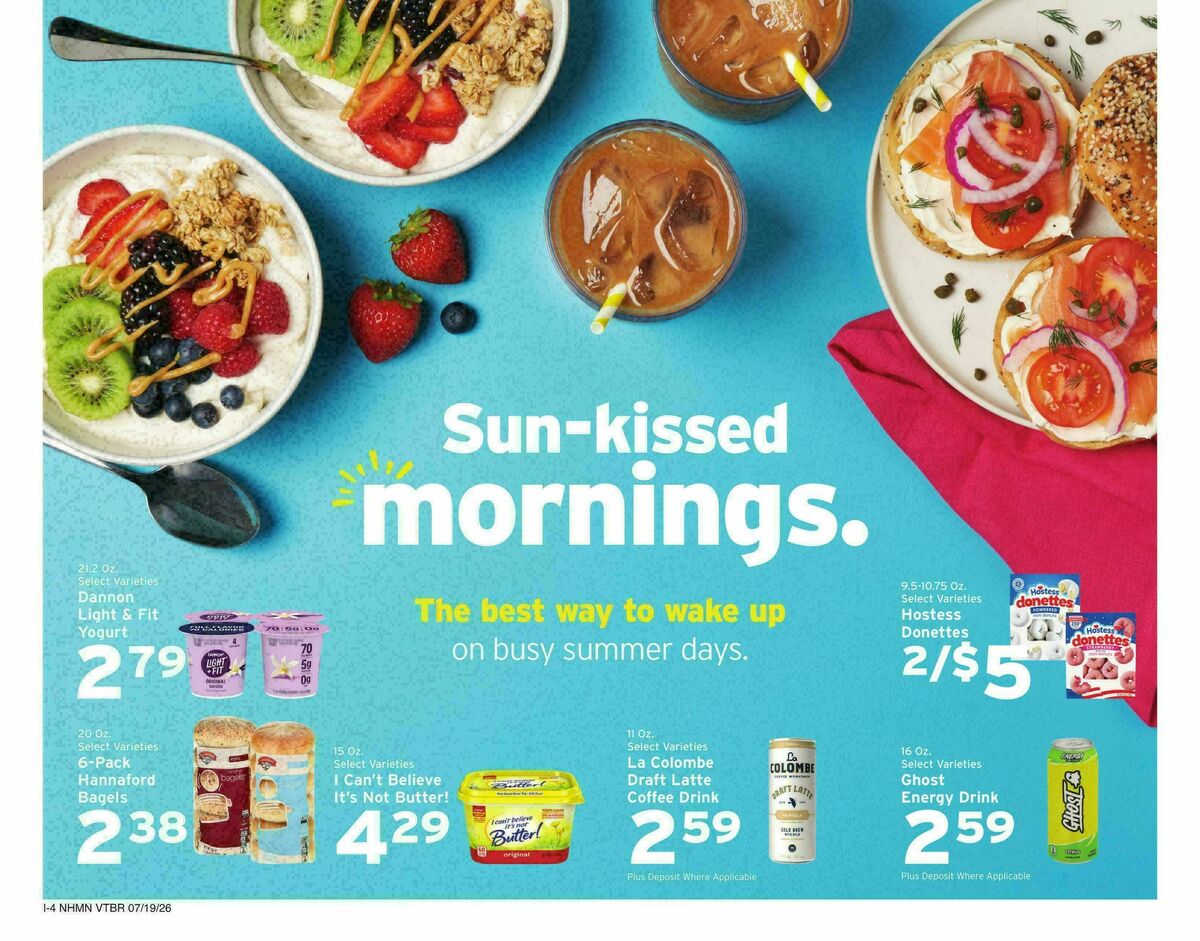 Hannaford Weekly Ad from July 19
