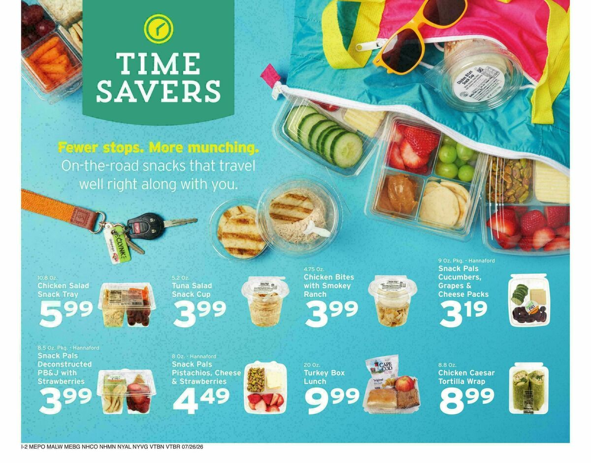Hannaford Weekly Ad from July 26