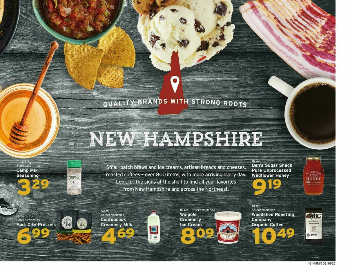 Hannaford Weekly Ad from August 16