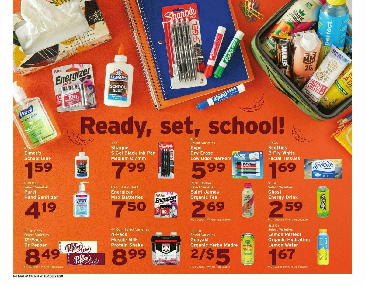 Hannaford Weekly Ad from August 23