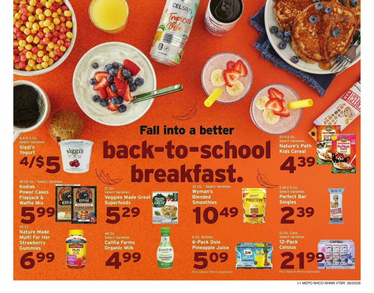 Hannaford Weekly Ad from August 23
