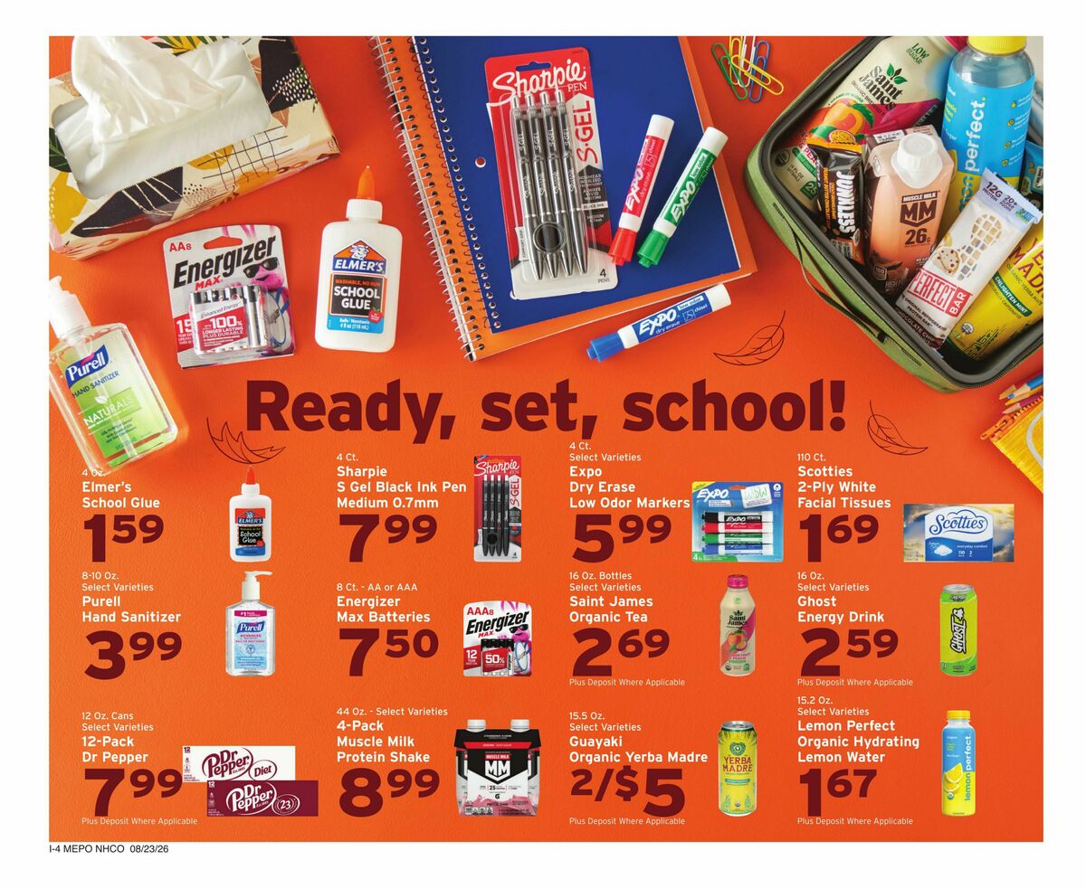 Hannaford Weekly Ad from August 30