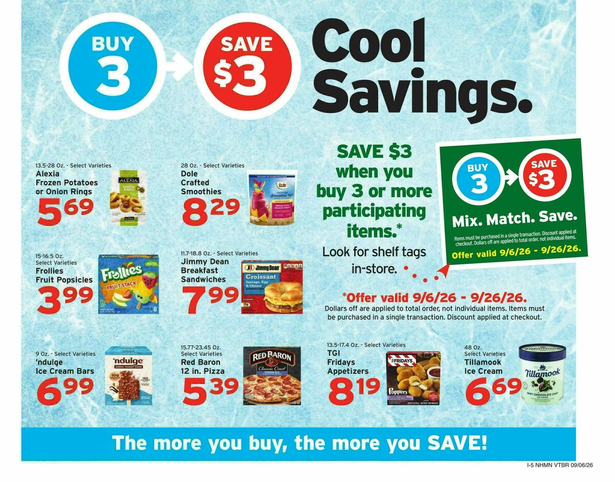 Hannaford Weekly Ad from September 6