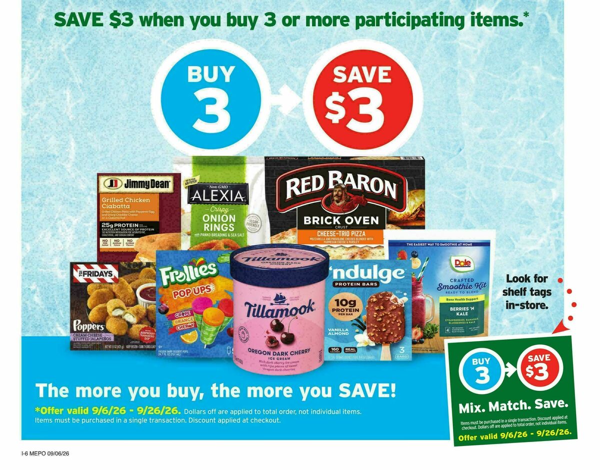 Hannaford Weekly Ad from September 6