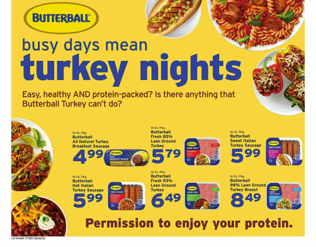 Hannaford Weekly Ad from September 6